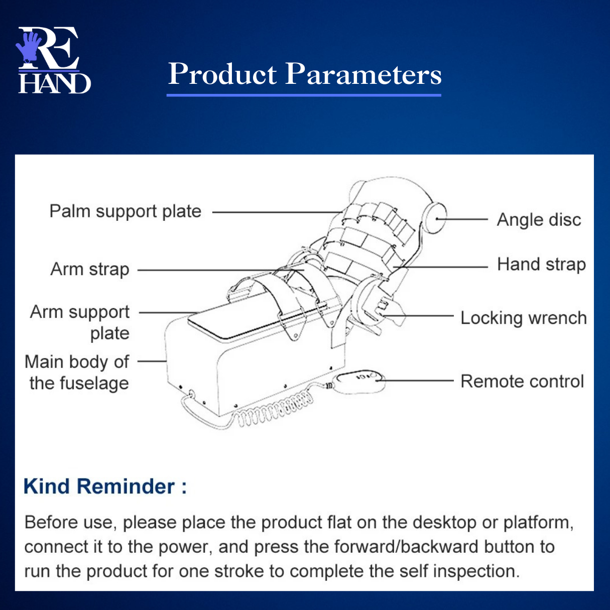 ReHAND™ Electric Wrist Joint Trainer